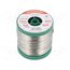 814001 Tin; lead free; Sn99,3Cu0,7; 0.5mm; 500g; reel; 2.5%; Alloy: TC J3JCjDPxE8wcw144FfssHbEjyriwgaQJC7v4Vdr7AyA
