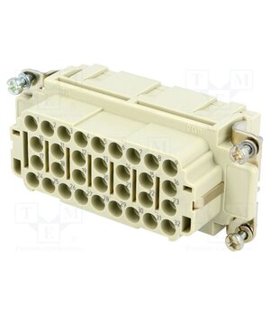 09320323101 Connector: HDC; contact insert; female; 16A; 500V; Han® EE; PIN: 32 G5wfjgnw1qcWUOhGcZRg0bW5dM1OIFGZT9IfTs6z_vU
