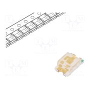 RF-GNB170TS-CF LED; green; SMD; 0805; 260÷900mcd; 2.8÷3.5VDC; 2x1.25x0.7mm; 140° pVWAU6mxqnD6GglXqbyR3JV883XHTzPeDheDeMp5nsw