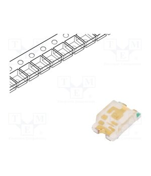 RF-GNB170TS-CF LED; green; SMD; 0805; 260÷900mcd; 2.8÷3.5VDC; 2x1.25x0.7mm; 140° pVWAU6mxqnD6GglXqbyR3JV883XHTzPeDheDeMp5nsw