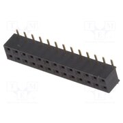 ZL266-26DG Connector: pin strips; socket; female; PIN: 26; vertical; SMT; 2mm ZwMWpiWN25qQ59b6_rCIrvCPtK2zHgyNUtpbQCbP1kw