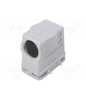 C14621R0105008 Enclosure for connectors: HDC; size E10; for cable; high; angled 60V43MJ1CVvHu0q0QoBXEGPup8ExX5dyTtCZ0jobA0A