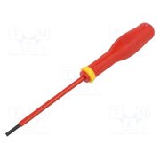 AT3.5X100VE Screwdriver; insulated; slot; 3.5x0.6mm; Blade length: 100mm 29vW8BB4mh3F4bG8aQ5NVYuFHWJpPhBtDw8VOdYVzr8
