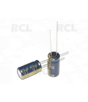 KONDENSATORS ar zemu pretestību FC 470uF 16V, ±20%, 105°C, ø8x15mm, EEUFC1C471L

 KEK470_16_PN.jpg