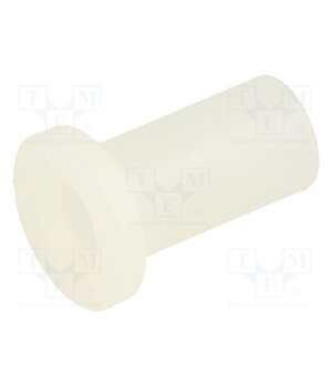 3057 Washer; round; D=6.6mm; h=12.7mm; polyamide; Flange dia: 10.13mm IlnYjW8K4WoyqW2y8XfFuLXGnMBfHDq5fGAEEd3NDhE