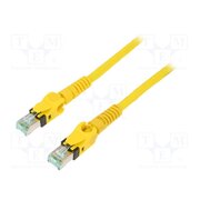 09488485745030 Patch cord; S/FTP; 6a; stranded; Cu; 3m; PUR; yellow; 27AWG; Cores: 8 VhWzQF0UyhjoVuWFMxTKuWb7OIeWGzUuaJj2nn8hpTg