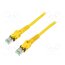 09488485745030 Patch cord; S/FTP; 6a; stranded; Cu; 3m; PUR; yellow; 27AWG; Cores: 8 VhWzQF0UyhjoVuWFMxTKuWb7OIeWGzUuaJj2nn8hpTg