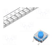 KSC721G LFS Microswitch TACT; SPST-NO; Pos: 2; 0.05A/32VDC; SMT; none; 4.3mm aLZbJ9Y6rqutzrifkdZ2RXUePwUq1spj7kXXjrMQVLI