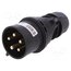 025-6X Connector: AC supply 3-phase; plug; male; 32A; 400VAC; Midnight -wN-MrRyB7s_yN71A3wT2jOTUJrNH21Ach8t_8vQ9ck