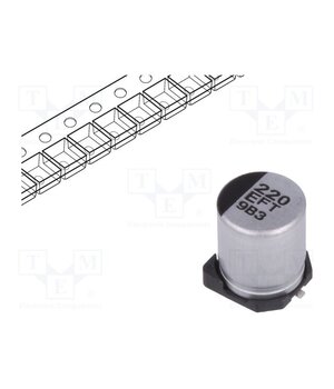 EEEFTE221XAP Capacitor: electrolytic; low ESR; SMD; 220uF; 25VDC; Ø6.3x7.7mm -0LznybFAzNyPvWJyVL6XeTDgCGT_mKqYOAOyNjuMiU