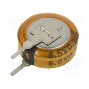 SC5V5V224Z Supercapacitor; THT; 220mF; 5.5VDC; Ø12x4.8mm; Leads: V type -YtT4mjq91VrWeikygjIvWy8m59ilyT7wJ1F54dvk4w