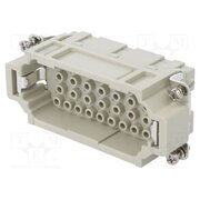 DEE-032-MC Connector: HDC; contact insert; male; DEE; PIN: 32; 32+PE; size D16B 44VyW-Lkae9drd7pXtDOHsyDDQXsz2-2B9vQdG8fkDo