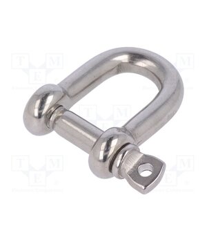 SZE-D8-A4 Dee shackle; acid resistant steel A4; for rope; 8mm gyXc6u62vFSfRBNVvLhcAmR3Q_HiTlsBqeb6vsGWmm4