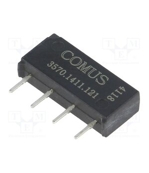 3570.1411.121 Relay: reed switch; SPST-NO; Ucoil: 12VDC; 500mA; max.200VDC; 10W g60qkBpS-OCC4xxeQ82QMZwiZRLXHjs_lv-VMD6p9v0