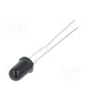 PD333-3B/H0/L2 PIN photodiode; 5mm; THT; 940nm; 80°; 5nA; convex; black -UqX8RRFgFng49F5zvta_OGZindvfWWVu8JDRkMVI38