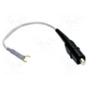 CT2710-12-8 Ground/earth cable; 300V; fork terminal,crocodile clip; grey 3lfjQbNVihEmOakGWUkbjRAi-_YW6lvopckUBjROMk0