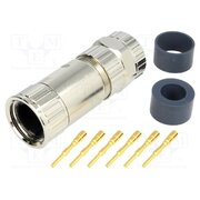 LJ23-06DFMC-SL7001 Connector: M23; plug; PIN: 6; male; crimped; for cable; straight NtTe8H6pBf0XZrKg_XBvjWyP2aMbqBN9AaD9N_Ie67U