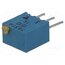 T63YA102KT20 Potentiometer: mounting; multiturn; 1kΩ; 250mW; ±10%; linear; T63YA mgzN0d0zRL77EpFIROJsc4pZ6_m0ToK54dz6pBCyfjI