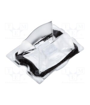 CA11256_STRADA-DW LED lens; rectangular; plexiglass PMMA; transparent; H: 9mm El4YvPheA15nCgNZT1lRluqIpEwwrQsfyAy_qrdBRP4