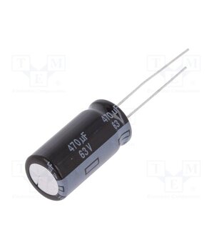 EEUFR1J471 Capacitor: electrolytic; low ESR; THT; 470uF; 63VDC; Ø12.5x25mm sw16dDrPyhF1bhKubPecsLCpbE5C8KBW1GKEopcZE8Y