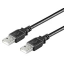 KABELIS KOMPIUTERIUI  USB A (K) <-> USB A (K) 1.8-2m