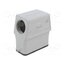 19200100546 Enclosure for connectors: HDC; size 10A; for cable; Han® A; IP65 KX3EcAeqMu_BBzKmONaORXuytQ56mUojZ5n6PXB8mIk