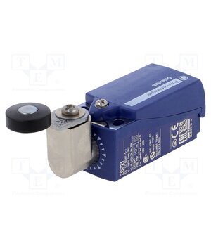 XCKP2118G11 Limit switch; lever R 33mm, plastic roller Ø19mm; NO + NC; 10A rCM61Gsx82Zxbd5E3RH2o5pe72v2ztItIeIOqscl24A