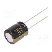 EEUFM1E331 Capacitor: electrolytic; low ESR; THT; 330uF; 25VDC; Ø10x12.5mm 8H8GuVEplQGlvRFiKpYIIz1u8vsJizWxNRVT5zIm0yU
