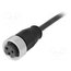 21349700394050 Connector: 7/8"; plug; 5m; female; PIN: 3; straight; with lead kGJJTem0fqKS6A_i2qW6ibPbqE8iHhOim3Szrhe9k_M