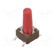 TSS 66 R Microswitch TACT; SPST-NO; Pos: 2; 0.05A/12VDC; SMD; none; 2.5N G-J85Nt97HIt1z6YtRZdMH1UwY8oAhakeVIuFd_ZTxw
