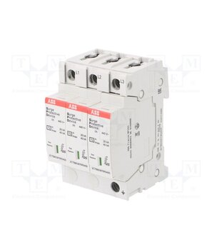 OVR T2 3L 40-440 P QS Surge arrester; Type 2; Poles: 3; In 8/20us: 40kA; -40÷80°C; IP20 780w6weOVsiXrN3khj5aMr7SAISd9gYX8c7Q52Dgvts