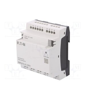 EASY-E4-AC-16RE1 Module: extension; IN: 4; OUT: 8; OUT 1: relay; 5A; 100÷240VAC; easyE4 peclveouP5M3csAC_ixla-luFdnPlamHTPpEyIcGvfE