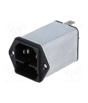 4301.5002 Connector: AC supply; socket; male; 2A; 250VAC; C14 (E); KFA; 5x20mm ohqxHZTorqAO7EWMW2dBeSTZJdG33iq6PmlY5C9503E