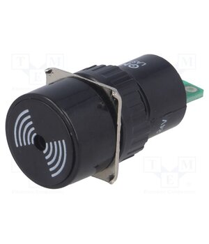 LAS1-AY-B/24V Signaller: sound; 75dB; Illumin: none; IP40; Ø16mm; max.6mm; plastic vXSrLMQ-UyqF5rn19YCzLdaP6c5_GQpiW_QPRTOFS_A