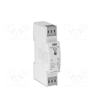 FLD 24 Surge arrester; Type 1+2+3; Poles: 2; 19VAC; -40÷80°C; IP20; 28VDC JMQ75wdu5HGqbJNf1z4-gY_UdRz2zP5QcfAJhlxZHzs