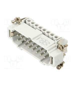 JNEM 16 N Connector: HDC; contact insert; male; JNE; PIN: 16; 16A; 600V; 16+PE QrQVSwgZEzkfJRdbTDBVvJmdaEhGlE71pmhqTWZqU08