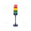 KS-AD/3_CZ_P_125/RYG/M Signalling column; red/yellow/green; LED; 20÷30VDC; IP65; KS-Ad yRzUtrJuuv7tFRgUAY9JQqoRZRSJr6WTXyb0swxAx4w