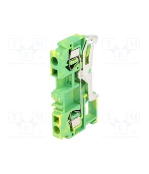 WS-4-PE Splice terminal: rail; WS; spring clamp; yellow-green; L: 59mm Jx5vEztZymQJJQQcIx4zleQbjjc8WtuWwHKNOUc3TcE