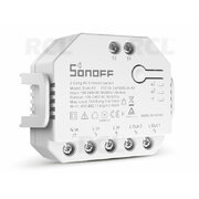 Išmanusis 2 kanalų jungiklis - relė su elektros sąnaudų matavimu Sonoff Dual R3 Wi-fi, 230V 2x1650W