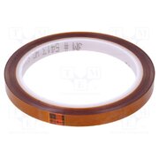 5413 Tape: high temperature resistant; Thk: 0.07mm; 62%; amber; W: 9mm _3pLAznOqSoZNORAkm3hvHqbaWd760bHaHmYCA6mlAY