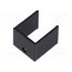 PR18/15/SE Heatsink: extruded; U; TO220; black; L: 15mm; W: 18mm; H: 20mm; screw pyEnIOEQLXS0Nz6x3ltXL6VyYt0C4nWkCYrlZ0flC68