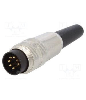 SV 71 Connector: M16; plug; male; PIN: 7; 5A; 60V; soldering; for cable PSa_4k030KUL-omosKmHAhhU_lM0Q7DBmMLXjaZ9urk
