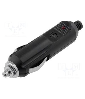 CAR-021 Cigarette lighter plug; Sup.volt: 12÷24VDC; 5A 3QaOMJSXnonOpmfxpduuzl2AqsU5F7el7L5-9cfUdGw