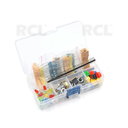 Elektronisko komponentu komplekts ar rezistoriem, LED, slēdzi, potenciometru Arduino UNO, MEGA2560, Raspberry Pi

 ABRR15.jpg