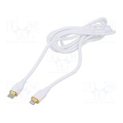 CC-USB2S-CM8PM-1.5M-W Cable; USB 2.0; Apple Lightning plug,USB C plug; 1.5m; white AkcuE09raFsKme-tPBYz2eWaeJXNfVehPHXoq_rh6Ug