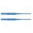 HSPL 8568 / AWG16 / 200 / BL Test lead; 6kVDC; 6kVAC; 16A; banana plug 4mm,both sides; Len: 2m bD40XyJxKINge4WPNJdEdqqG3bzC4LU2QIVcQkFNaZ8