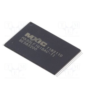 MX30LF1G18AC-TI/TRAY IC: FLASH memory; 1GbFLASH; 20ns; TSOP48; parallel MXbS20GpYirSZOvyzoETMhMnwTRvncKdTWZWpqtPxtc