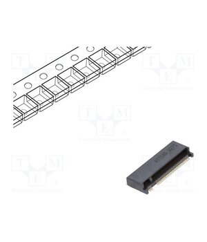 123A-30A00 Connector: M.2 (NGFF); horizontal; SMT; gold flash; PIN: 67; 0.5A Hv68a8mpQo1gegrNg-DMC6fDZtUig-kXQ8g-exOqvTw