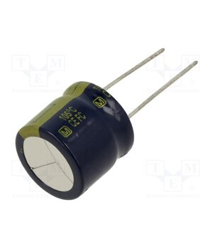 EEUFC2A121S Capacitor: electrolytic; low ESR; THT; 120uF; 100VDC; Ø16x15mm pSHJ4jgdElz2wP8hkRau7sbmsiEtlCMhfZYbQy8lxuI