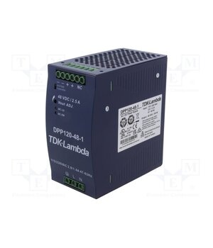 DPP120-48-1 Power supply: switching; for DIN rail; 120W; 48VDC; 2.5A; -40÷71°C vLtbRA_nk0Td9R_ftyAVvRRxxVYrAewdAOK4mYexw6E